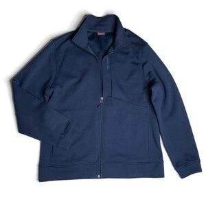 Karbon mens L zip-up navy athletic jacket